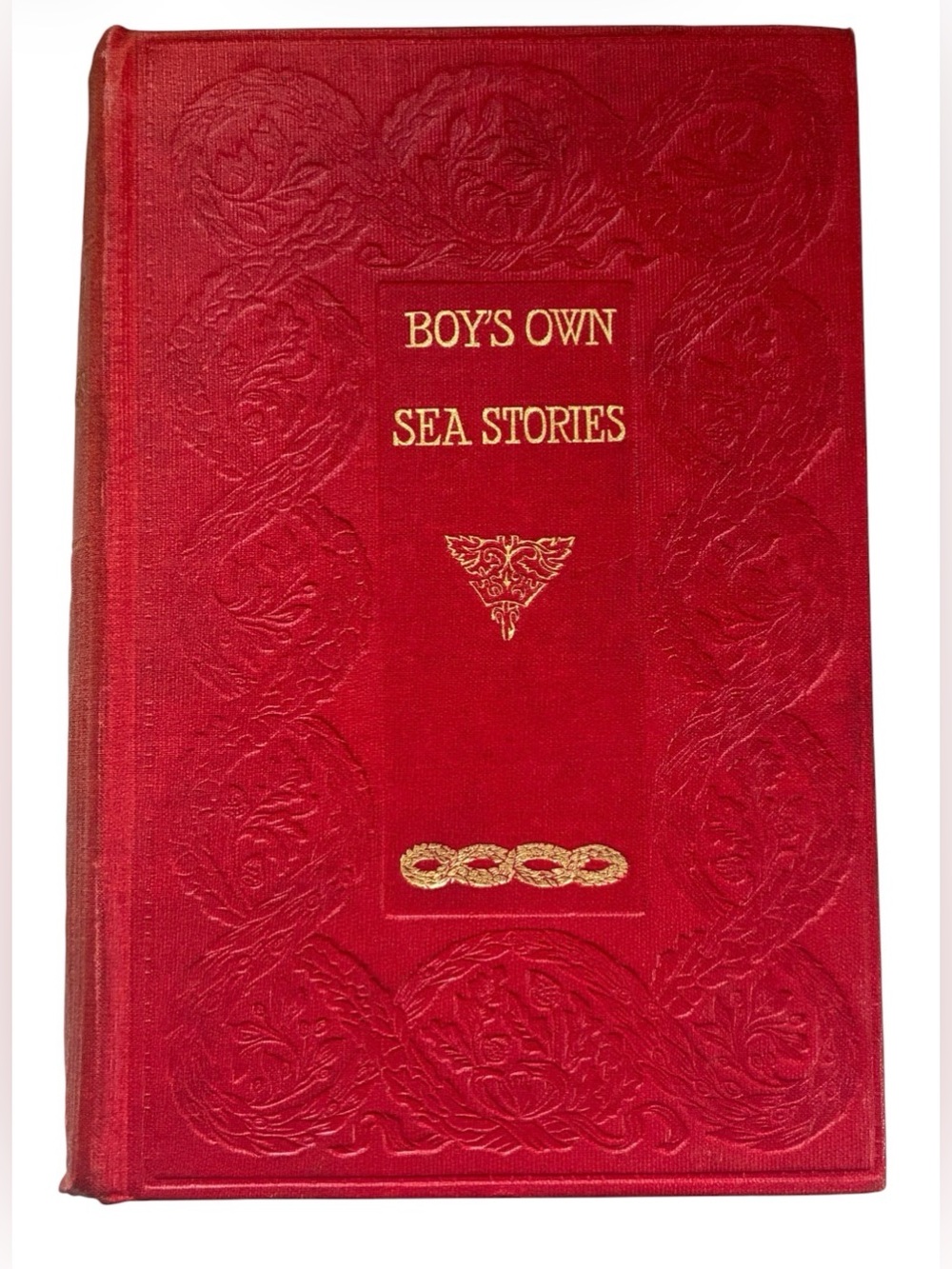ANTIQUE BOOK ‘BOY’S OWN SEA STORIES’ HARDCOVER